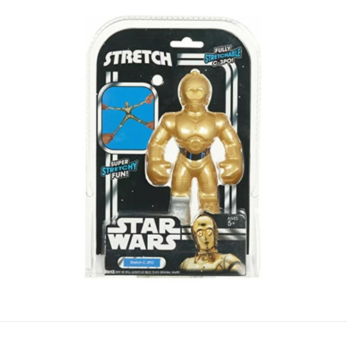 Stretch Armstrong C3po Star Wars Mini Figura Estirable