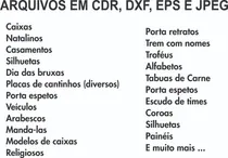 Comprar 40mil Arquivos Recorte Cnc Corte Laser E Router Cnc