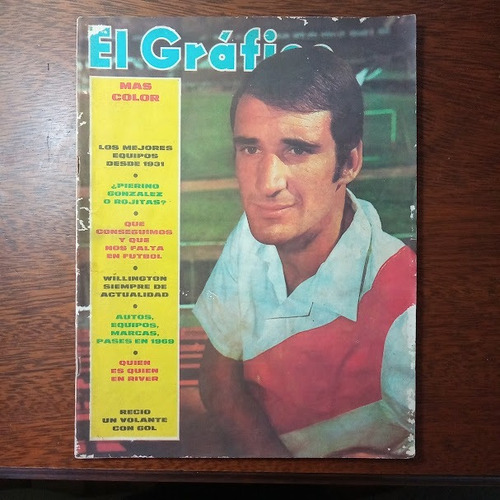 Revista El Gráfico # 2570 - Enero De 1969