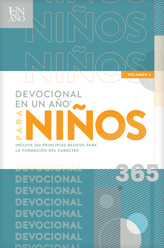 Libro Devocional Un Año Niños Volumen 2 (spanish Edition)