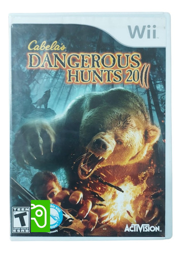 Cabela's Dangerous Hunts 2011 Juego Original Nintendo Wii