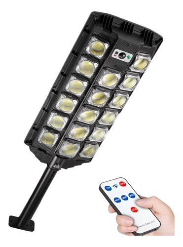Foco Solar Led Con Sensor De Movimiento Para Exteriores