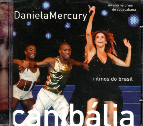 Cd Daniela Mercury Canibália Ritmos Do Brasil Original 