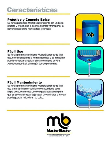 Imagen 4 de 4 de Funda Impermeable Para Limpieza De Aire Acondicionado Split