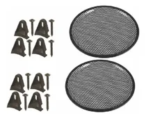 Comprar 2 Rejillas Metalica Tupida Para Bocina 15 Pulgadas+4 Grapas