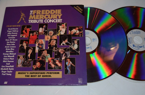 The Freddy Mercury (queen) Tribute Concert Laserdisc Ld