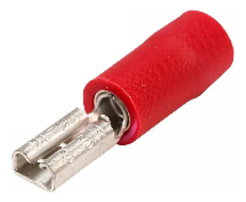 Faston Rojo Hembra Semi-aislado Clickbox