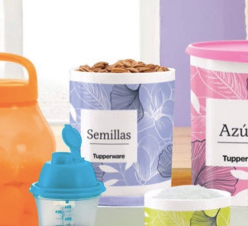 Tupperware Bote Toque Mágico C Semillas 3.1 L