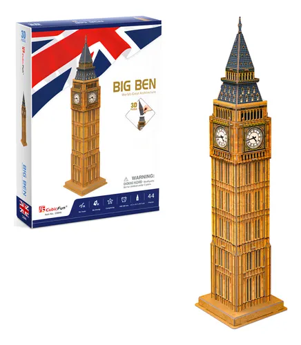 Big Ben Puzzle 3d Cubic Fun 44 Piezas Coleccion 67304 MercadoLibre Big Ben Puzzle 3d Cubic Fun 44 Piezas Coleccion 67304 MercadoLibre