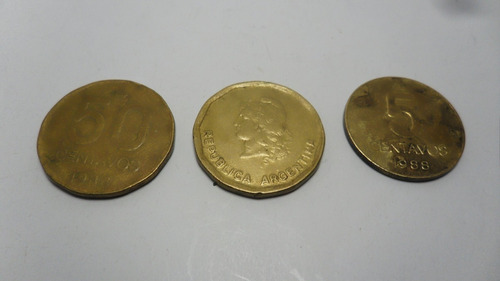Lote De Monedas Antiguas Argentina (03)