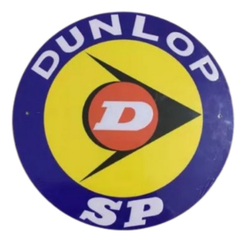 Cartel Dunlop Publicitario Chapa Tenis