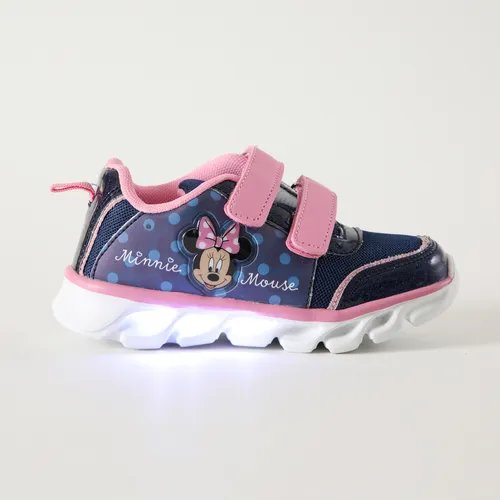 comprar Zapatilla Con Luces Niña Puntos Minnie Azul Disney