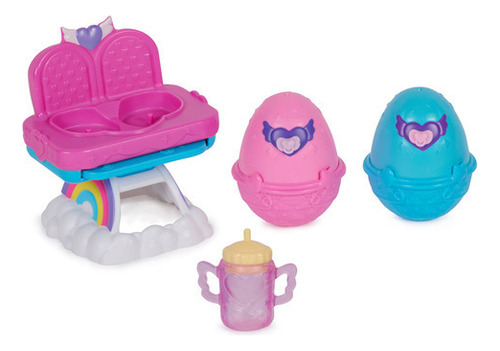 Hatchimals Alive, conjunto com cadeira e 2 minifiguras