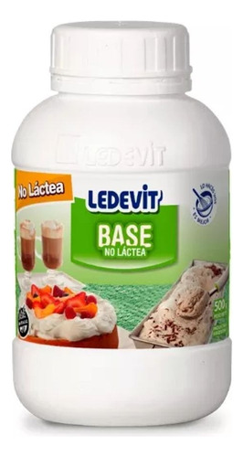 Crema Base No Láctea Sin Tacc Ledevit Origen Vegetal X 500g