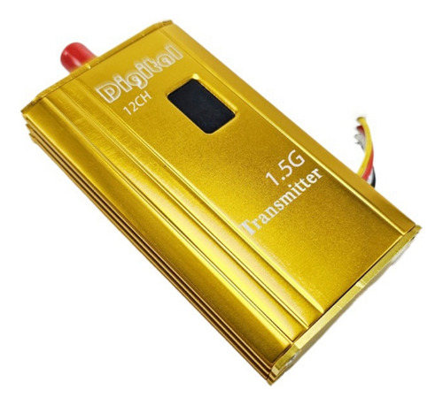 Transmissor De Áudio E Vídeo De 1,5 G 1,5 W Fpv Vtx Vrx 12 C