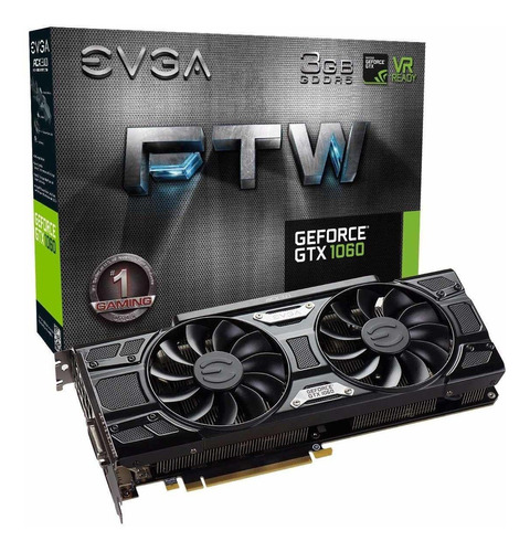 Evga Geforce Gtx 1060 Ftw Acx 3.0 3gb Gaming Tarjeta Video