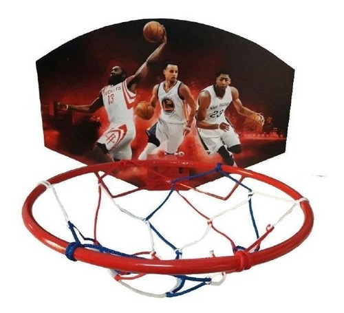 Tablero De Basquet Clásico Con Aro  Red Profesional 