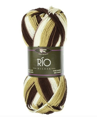 Hilaza Rio Matizados Paq Con 5 Bolas (500 Grs 1 Color) Color 874
