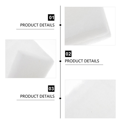 Almohadilla Para Pecera Con Filtro De Fibra Blanca Aquarium