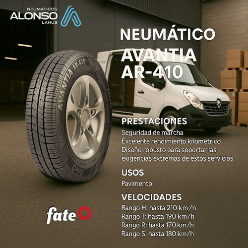 Neumatico 175/65 R14c Kangoo Express Partner Fate Ar410 T