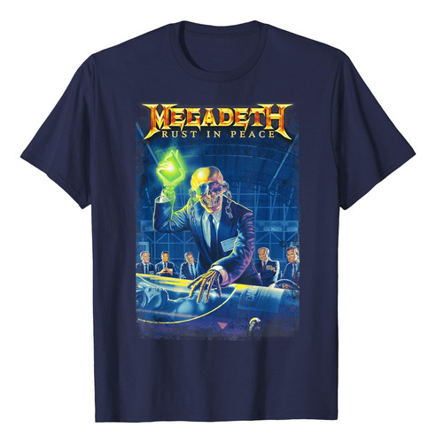 Playera Megadeth Rust In Peace Camiseta Metal