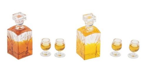 1:12 Botellas De Vino En Miniatura Para Casa De 3 Piezas