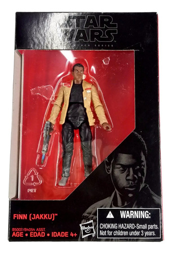 Star Wars  the Black Series  finn (jakku) Exclusivo F.