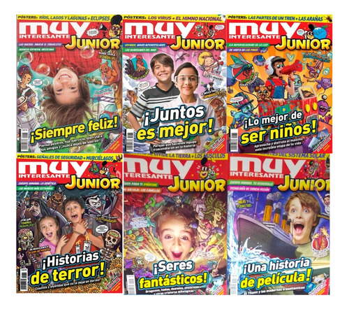 Lote Revistas Muy Interesante Junior Mayoreo Aprende 25pz