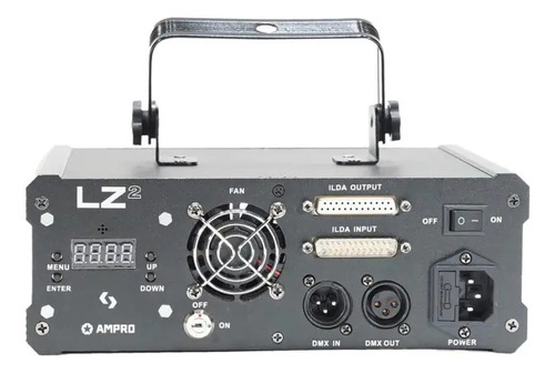 Laser Rgbw Potencia De 2w Auto Dmx Ilda Tecshow Lz2