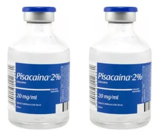 Lidocaina 2% Solucion Inyectable 2 Pack Frasco Con 50 Ml