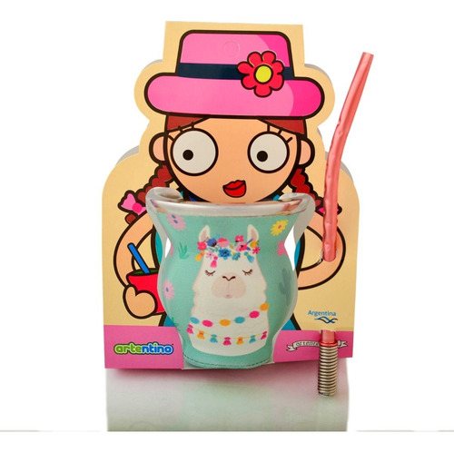 Imagen 9 de 10 de Kit 12 Mate Bombilla Set Regalo Artentino Oferta Por Mayor
