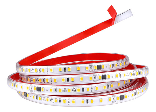 Cinta Led 220v New Gen 3000k Luz Cálida Corte 10cm 100mt