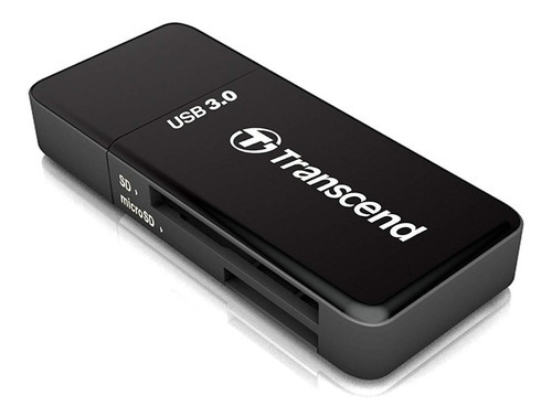 Lector De Memorias Transcend Usb 3.0 - Ts-rdf5k Color Negro