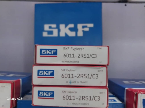 Rodamiento Sello Goma 6011-2rs1-c3 Marca Skf