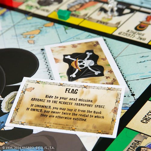Juego De Mesa Monopoly: Edición One Piece Con 9 Fichas En Mi