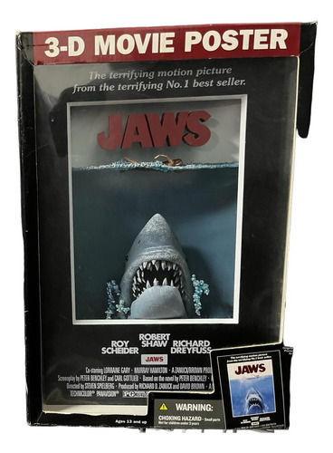 Poster 3d Pop Art Mcfarlaine De La Película Tiburón (jaws)