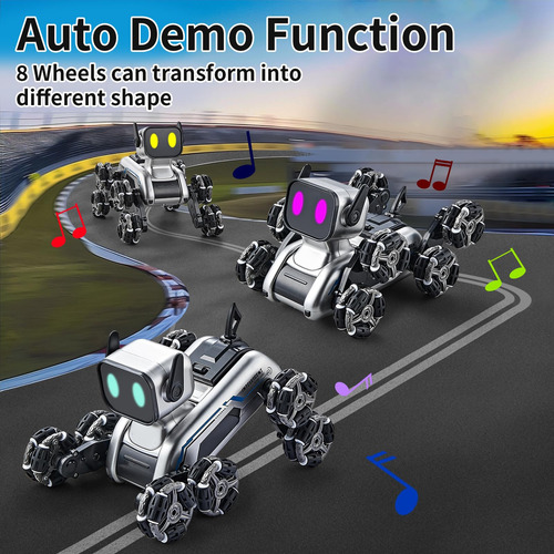 8wd Robot De Juguete Para Perros Y Niños De 6 A 13 Años