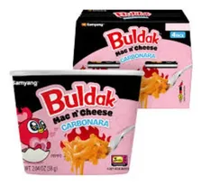 Buldak Mc N Cheese Carbonara 4 Cups (4 Piezas) 58 G C/u