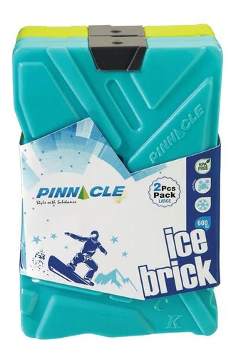 Ladrillos Ice Brick 600 Ml (2pc Pack) Large Pinnacle 