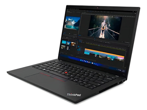 Notebook Lenovo Thinkpad T14 Gen 3 Intel I7 256 GB 16 GB Pcreg Cor Preto