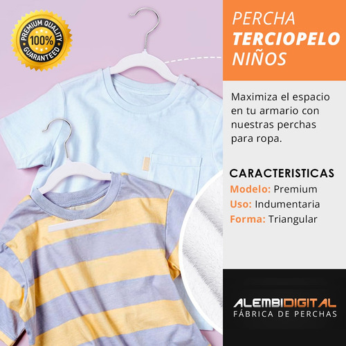 Imagen 4 de 9 de Perchas Terciopelo Antideslizantes Ultradelgadas Blancas