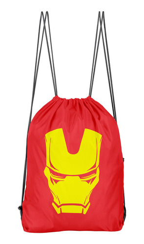 Bolso Deportivo Iron Man Face (d1371 Boleto.store)