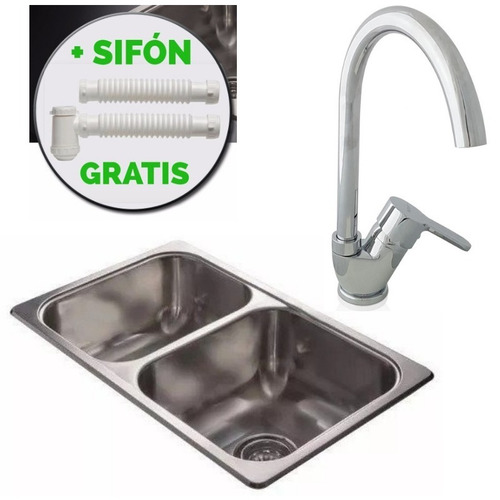 Bacha Johnson Doble + Monocomando Peirano Betis +sifon Doble