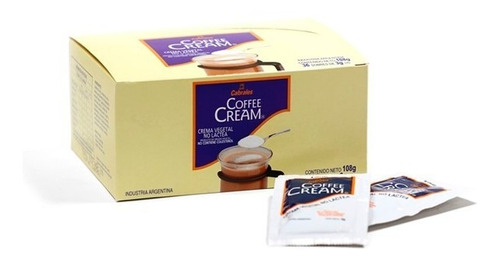 Coffee Cream Cabrales Crema Para Café X 108 Sobres De 3 Grs.