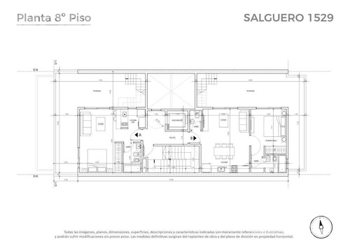 Imagen 18 de 24 de Venta 2 Ambientes En Construccion, Apto Profesional En Palermo Soho