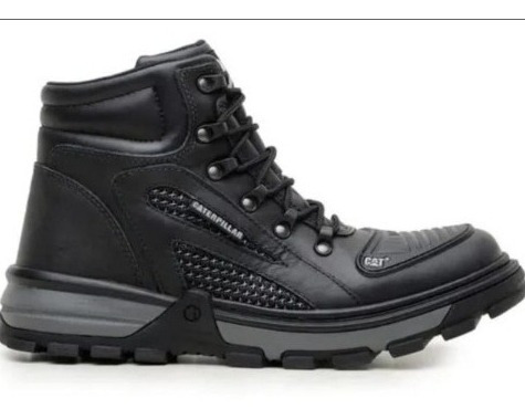 Botas Caterpillar Alaska Cuero Negro Calzado Nuevo Trekking 