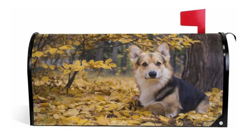 Suabo Funda Para Buzón De Perro Corgi Estándar Magnética Par