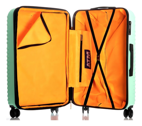 Maleta Atm 1171 29cm De Ancho X 48cm De Alto X 69cm De Profundidad Color Turquesa