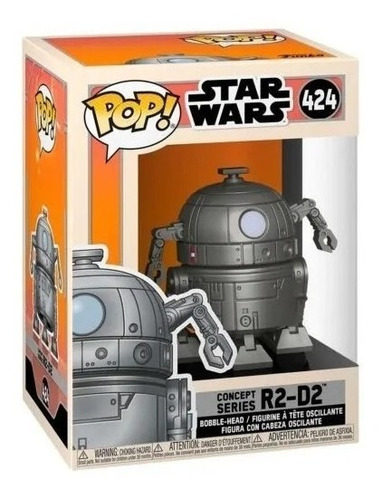 Funko Pop 424 Star Wars R2d2 Playking