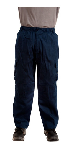 Pantalón Poplin Azul / Total Safety